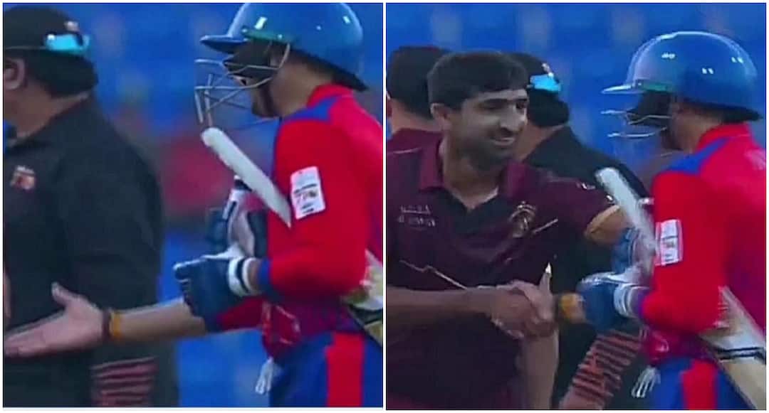 <div>Harbhajan's Handshake With Pakistani Player Triggers Online Storm - Watch Viral Clip</div>