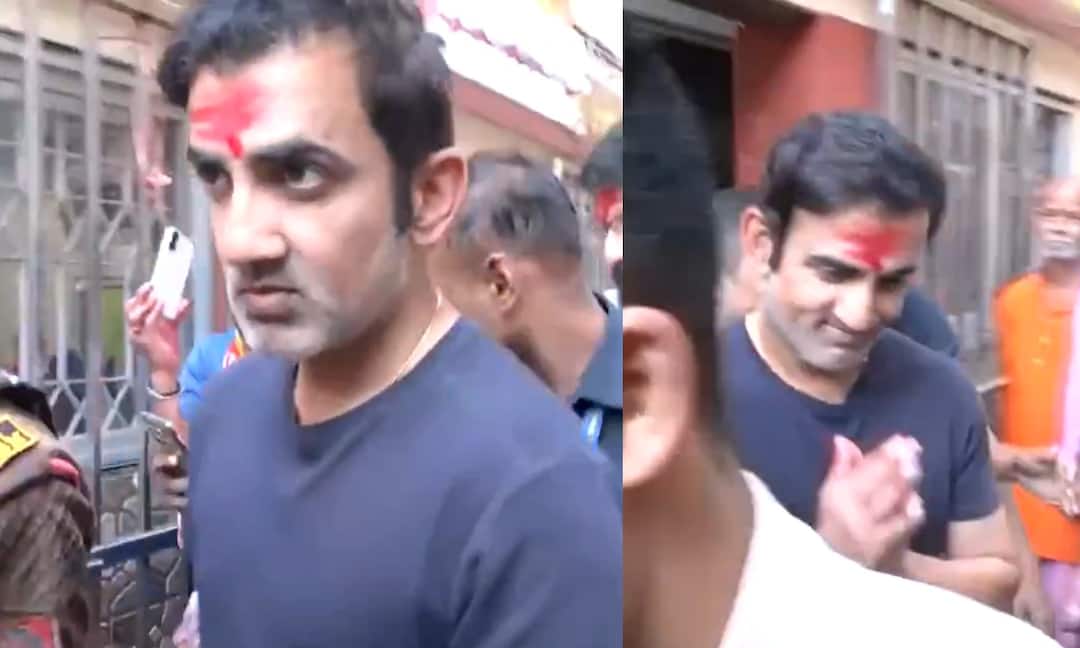 मां कामाख्या के दर्शन करने पहुंचे गौतम गंभीर, दूसरे टेस्ट में जीत की मांगी दुआ!