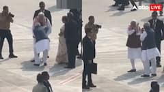 नीतीश कुमार ने छुए PM मोदी के पैर, शपथग्रहण के बाद छोड़ने गए थे पटना एयरपोर्ट; Video