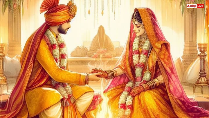 हिंदू शादी में रस्मों का महत्व: हिंदू शादी में हर रस्म का अपना खास मतलब होता है. हल्दी, मेहंदी, बारात और सात फेरों जैसी रस्में कई दिनों तक चलती हैं. इन्हीं में एक खास परंपरा होती है — दूल्हे के बाईं तरफ दुल्हन का बैठना. यह सिर्फ शादी के दिन ही नहीं, बल्कि बाद में हर शुभ काम में भी माना जाता है.