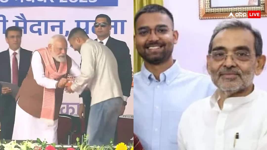 देखते रह गए चिराग पासवान और जीतनराम मांझी, उपेंद्र कुशवाहा ने मारी बाजी, अब दोनों हाथों में लड्डू bihar cm oath taking nitish kumar deepak prakash upendra kushwaha son new minister of bihar देखते रह गए चिराग पासवान और जीतनराम मांझी, उपेंद्र कुशवाहा ने मारी बाजी, अब दोनों हाथों में लड्डू