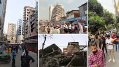 बांगलादेशात भूकंपात 6 जणांचा मृत्यू, 200 जखमी; 10 मजली इमारत झुकली, आयर्लंड-बांगलादेश क्रिकेट सामना थांबवला