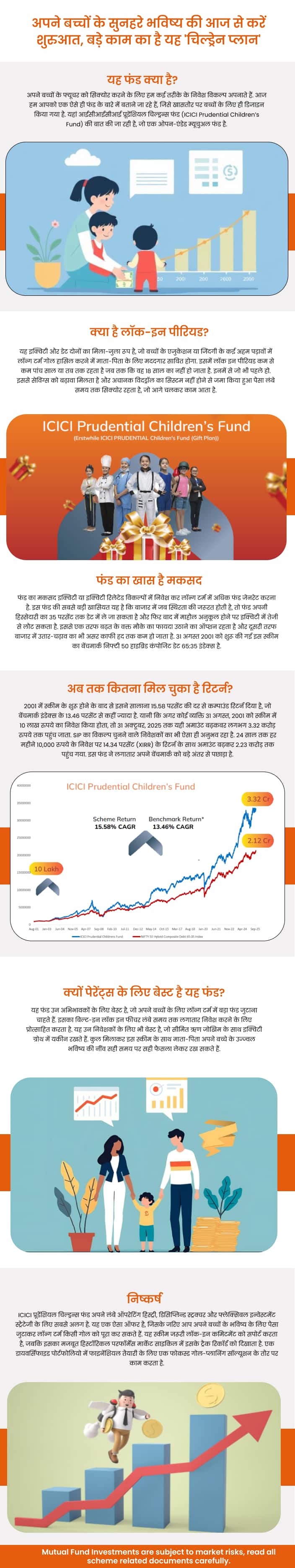 अपने बच्चों के सुनहरे भविष्य की आज से करें शुरुआत, बड़े काम का है 'आईसीआईसीआई प्रूडेंशयिल चिल्ड्रेन फंड