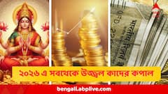 টাকা..চাকরি..প্রোমোশন..২০২৬ সালে রাজযোগে ৩টি রাশির ভাগ্য একেবারে তুঙ্গে