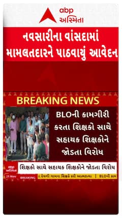 Navsari News: નવસારીના વાંસદામાં મામલતદારને પાઠવાયું આવેદન