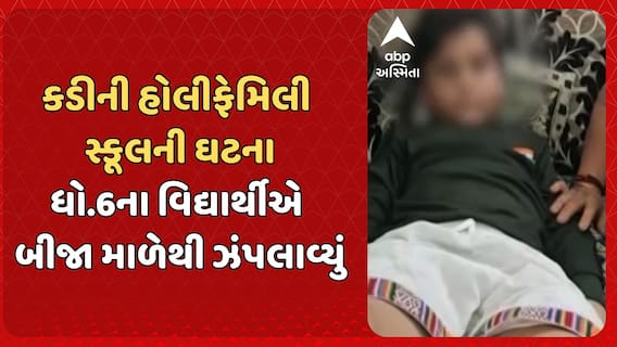 Mehsana News: કડીની હોલીફેમિલી સ્કૂલની ઘટના, ધો.6ના વિદ્યાર્થીએ બીજા માળેથી ઝંપલાવ્યું