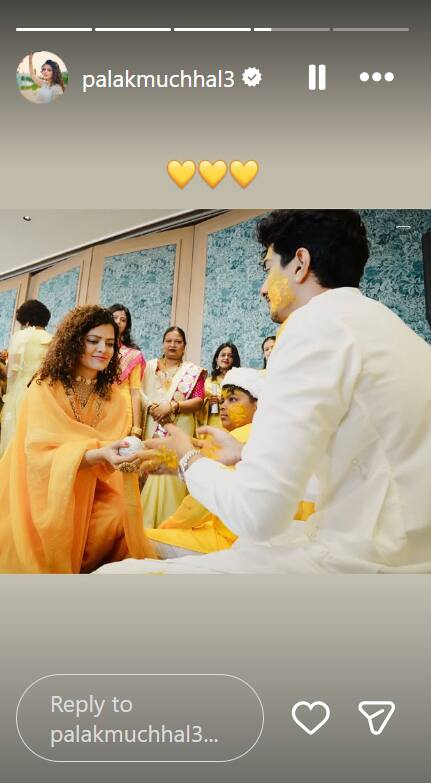 स्मृति मंधाना का हल्दी लुक आउट, फंक्शन से पहले पलाश मुच्छल ने यूं किया था प्रपोज, वीडियो वायरल