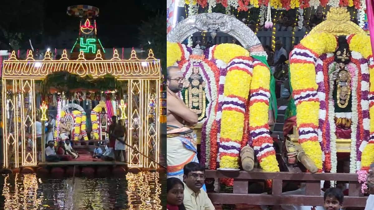 காஞ்சிபுரம் கச்சபேஸ்வரர் கோவில் தெப்ப உற்சவம்: ஆயிரக்கணக்கான பக்தர்கள் தரிசனம்! அறியாத அதிசயங்கள்!