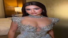 Avneet Kaur PHOTO: અવનીત કૌરે ચમકતા ક્રિસ્ટલ ગાઉનમાં ક્લિવેજ કર્યું ફ્લોન્ટ