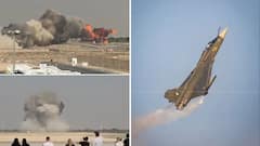 Video: दुबई एअर शोमध्ये तेजस लढाऊ विमान कोसळलं; व्हिडिओ पाहून धडकी भरायची वेळ, पायलटचा थांगपत्ता नाही