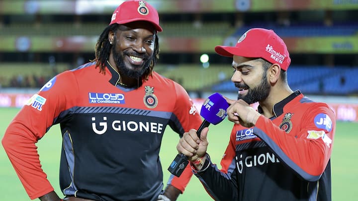 Chris Gayle is up next, forming a 204 run partnership with Virat Kohli against the Delhi Daredevils (now Delhi Capitals) in 2012. The former scored 128 and the latter finished on 73.