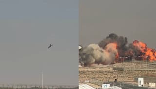 દુબઈ એર શોમાં પ્રદર્શન દરમિયાન ભારતીય વાયુસેનાનું તેજસ ફાઈટર જેટ ક્રેશ, ભયાનક VIDEO