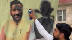 हरियाणा में सीएम नायब सिंह सैनी के पोस्टर पर पोती कालिख, 4 कांग्रेस कार्यकर्ताओं पर एक्शन