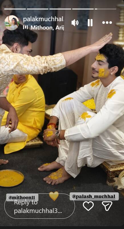 स्मृति मंधाना का हल्दी लुक आउट, फंक्शन से पहले पलाश मुच्छल ने यूं किया था प्रपोज, वीडियो वायरल