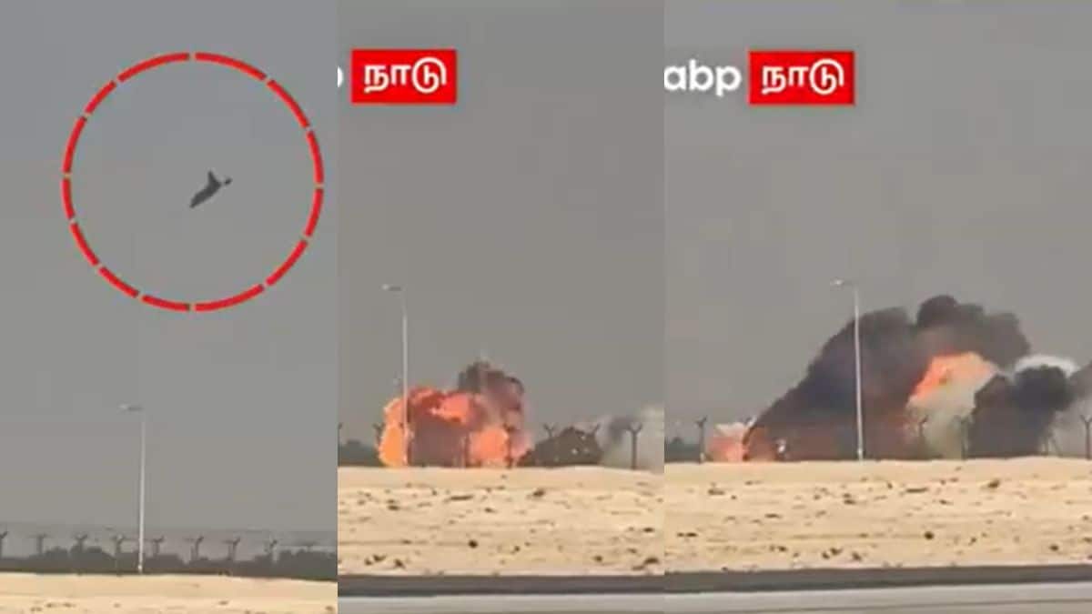 Tejas Accident: துபாய் வானில் சாகசம்; விழுந்து நொறுங்கிய இந்திய தேஜஸ் போர் விமானம்; விமானி உயிரிழந்த சோகம்