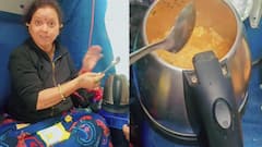 WATCH: Woman Cooks Maggi In Train Kettle, Triggers Safety Row As Central Railway Steps In