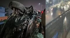 अंबरनाथ फ्लायओव्हरवर भीषण अपघात, चौघांचा मृत्यू; नगरपरिषद निवडणूक लढवणारी शिंदे गटाची महिला उमेदवार गंभीर जखमी