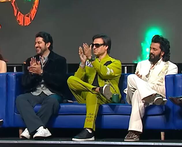 प्रोमो में देखा जा सकता है कि प्रेग्नेंट महिला पहले 70 किलो का वजन उठाने की कोशिश करती हैं. उन्हें देखकर वहां मौजूद विवेक ओबेरॉय और रितेश देशमुख के चेहरे पर टेंशन नजर आती है.