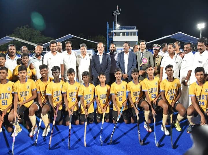 சென்னையில் மேயர் ராதாகிருஷ்ணன் ஹாக்கி அரங்கம், மதுரை சர்வதேச ஹாக்கி மைதானத்தில் மொத்தம் 72 சர்வதேச போட்டிகள் நடைபெறுகிறது.