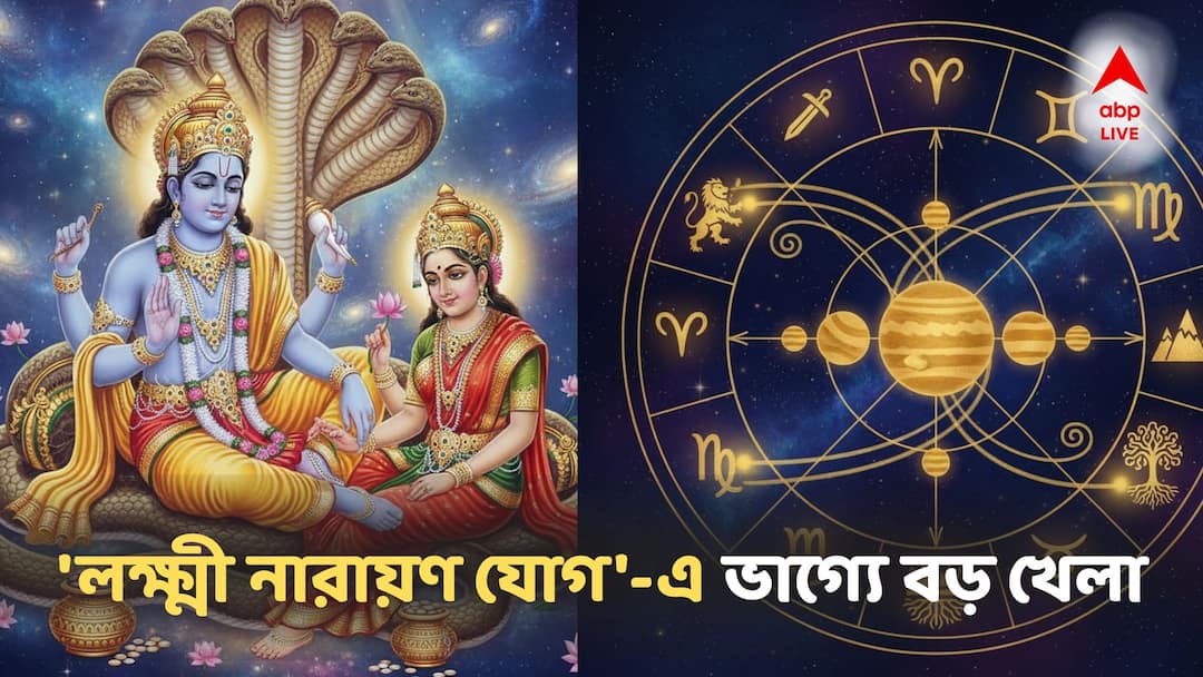Luck will play a big role in 'Lakshmi Narayan Yoga'! Wealth will be in 3 zodiac signs, bank balance will increase dramatically Laxmi Narayon Yog: 'লক্ষ্মী নারায়ণ যোগ'-এ ভাগ্যে বড় খেলা! মালামাল ৩ রাশিতে, ব্যাঙ্ক ব্যালেন্স বাড়বে হু হু করে