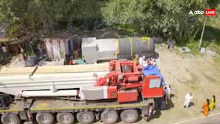 दुनिया का सबसे बड़ा शिवलिंग बनकर हुआ तैयार, 96 पहिए वाली ट्रक से बिहार के लिए हुआ रवाना