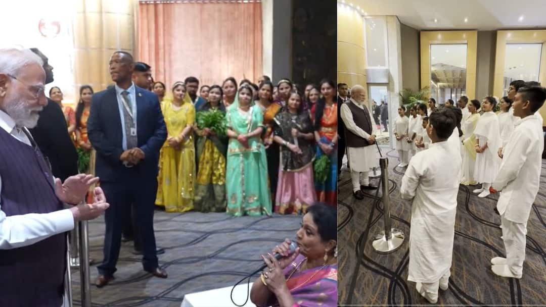 Narendra Modi: தென் ஆப்பிரிக்கா சென்ற பிரதமர் மோடி தமிழில் ட்வீட்;  என்ன சொல்லி இருக்கார் பாருங்க