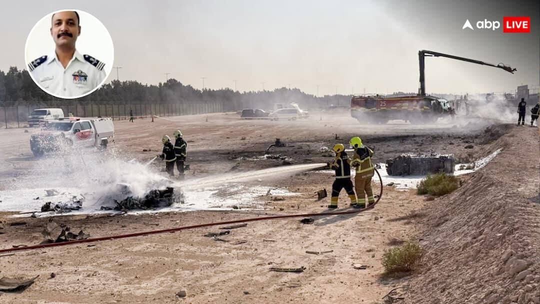 Pilot tried to escape during fighter jet crash, watch video of that moment તેજસ ફાઇટર જેટ ક્રેશ સમયે પાયલટે બચવાનો કર્યો હતો પ્રયાસ, જુઓ તે ક્ષણનો વીડિયો