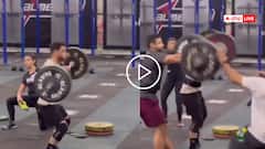 Video: जिम करो लेकिन ध्यान से! भारी वेट उठाए चल रहा था शख्स, बिगड़ा बैलेंस, युवक के सिर पर गिरी रॉड, देखें वीडियो