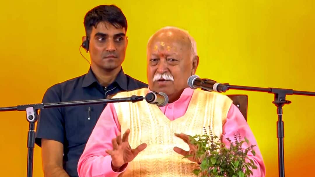 ‘World Won’t Survive Without Hindus,’ Says Mohan Bhagwat; Urges Economic Self-Reliance