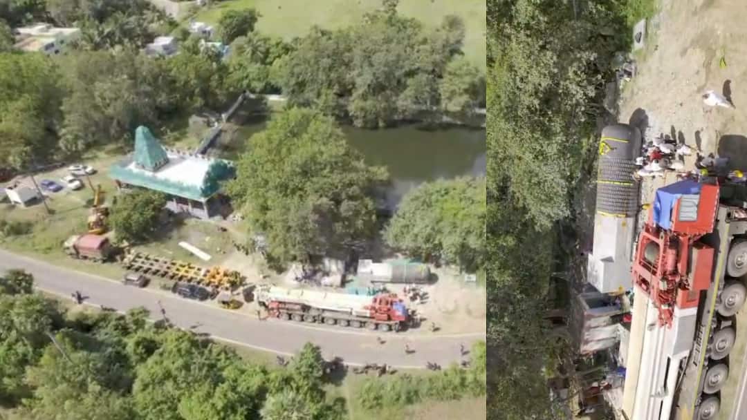 மாமல்லபுரம் சிற்பியின் சாதனை! 1008 லிங்கங்கள் கொண்ட 33 அடி உயர பிரம்மாண்ட சகஸ்ரலிங்கம்!