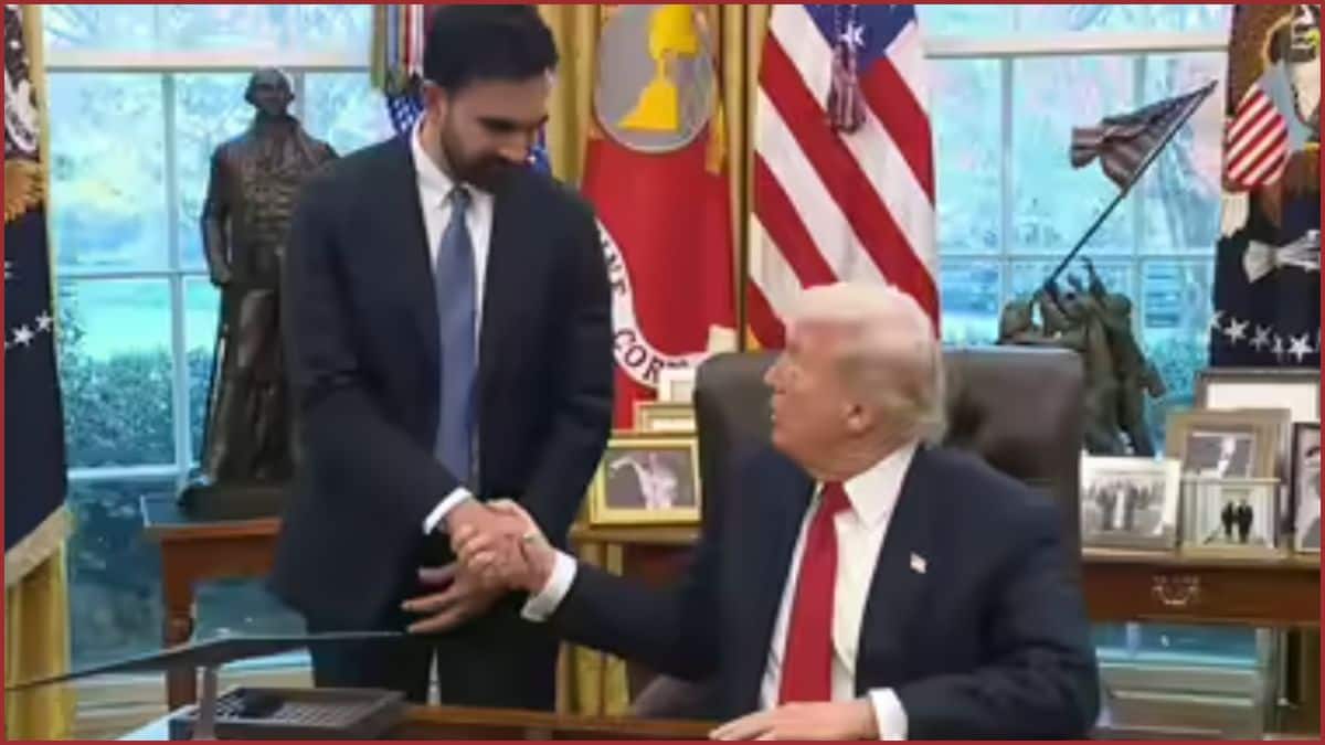 Trump Zohran Mamdani: அடிச்சாருயா அந்தர் பல்டி.! ஜேஹ்ரான் மம்தானியை பாராட்டிய ட்ரம்ப் - எதிரி நண்பனான கதை