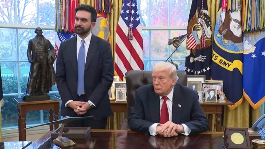 ‘You Can Just Say Yes’: Trump Jokes As Reporter Asks Mamdani If He Thinks US Prez Is ‘Fascist’