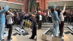 दिल्ली: JNU लाइब्रेरी में हिंसा से कैंपस में तनाव, नई व्यवस्था को लेकर भिड़े छात्र संगठन