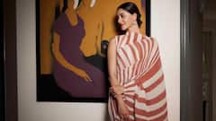 Bold, Beautiful, And Striped: Bollywood Divas Inpired Striped Saree Looks You’ll Want To Recreate