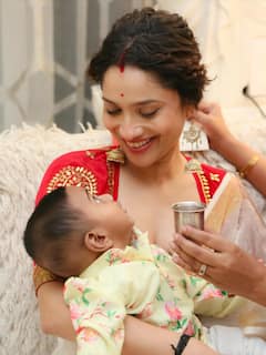 अंकिता लोखंडे ने शेयर की भतीजे के अन्नप्राशन की तस्वीरें, फैंस ने कहा- 'अब आपकी बारी'