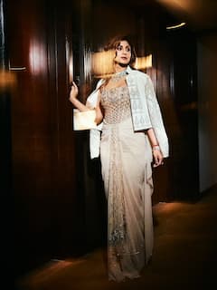 मॉर्डन वाइब में शिल्पा शेट्टी ने फ्लॉन्ट किया रेट्रो चार्म, अदाएं देख फैंस बोले - ‘गॉर्जियस लेडी’