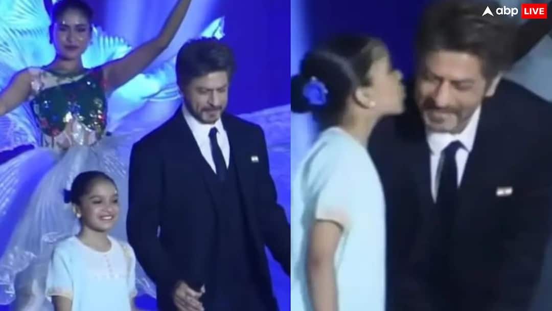 Global Peace Honours: शाहरुख खान का बच्चियों संग क्यूट जेस्चर वायरल, आतंकी हमलों में प्राणों की आहूति देने वालों को दी श्रद्धांजलि