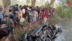 উলুবেড়িয়ায় নিয়ন্ত্রণ হারিয়ে পুকুরে পড়ল পুলকার, ৩ খুদে পড়ুয়ার মৃত্যু; আহত আরও ২