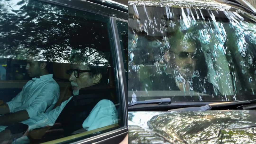 Dharmendra Funeral:  Amitabh Bachchan, Salman Khan, Ranveer Singh Attend Last Rites In Mumbai, See Pics