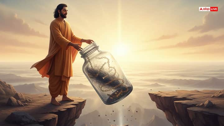 गीता में भगवान श्रीकृष्ण कहते हैं कि आसक्ति मन को निर्बल बनाती है. आसक्ति से व्यक्ति के मन में भय, क्रोध व भ्रम पैदा होता है. अगर मनुष्य इस भ्रम को त्याग दें तो उसका जीवन संवर जाता है. किसी के प्रति आसक्ति ही हमें निर्बल बनाती है. श्रीकृष्ण गीता में कहते हैं कि हे अर्जुन, सच्ची स्वतंत्रता उसी को मिलती है जो फल की इच्छा त्यागकर समभाव से अपना कर्तव्य निभाना सीख लेता है.