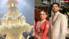 ये केक है या महल? उदयपुर ग्रैंड वेडिंग में दूल्हा-दुल्हन ने काटा ऐसा केक, आजतक आपने नहीं देखा होगा