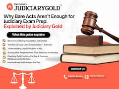 Why Bare Acts Aren’t Enough for Judiciary Exam Prep: Explained by Judiciary Gold