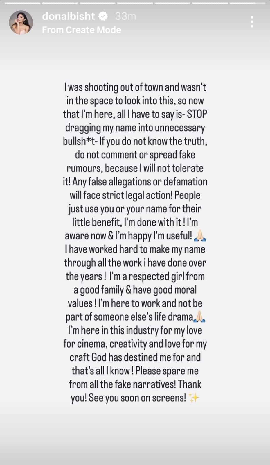 डोनल बिष्ट का अभिषेक बजाज के संग था अफेयर? एक्ट्रेस ने खुद रिलेशनशिप को लेकर किया बड़ा खुलासा!