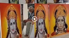 Video: शीशे के एक तरफ राम... दूसरी ओर हनुमान, आर्टिस्ट ने दिखाया अनोखा चमत्कार, वीडियो वायरल