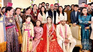 सैफई में धूमधाम से हुई अखिलेश यादव के भाई आर्यन की शादी, देखें 10 तस्वीरें