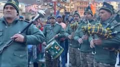 Garhwal Scouts Band Perform As Shri Badrinath Dham Portals Close For Winter — Here’s When They Will Reopen