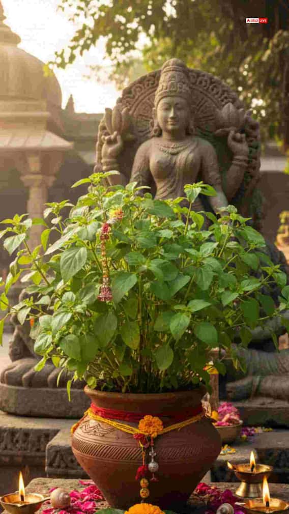 मंदिरातील तुळशीसमोर कोणता मंत्र म्हणावा?