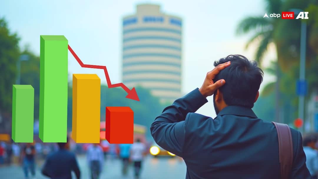 Dalal Street Tumbles In Closing, Sensex Over 300 Points Down, Nifty Below 25,900