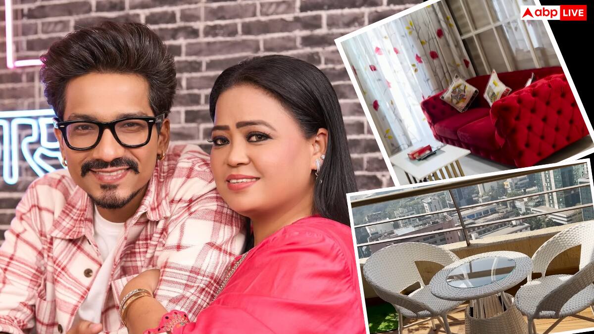 बेहद आलीशान है भारती सिंह और हर्ष लबाचिया का 2BHK फ्लैट, देखे इनसाइड फोटोज