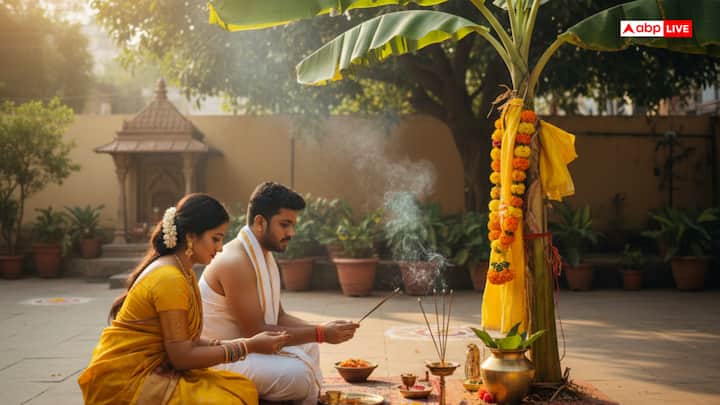 मान्यता है कि गुरुवार के दिन केले के पेड़ की पूजा करने से बृहस्पति ग्रह की स्थिति मजबूत होती है और जीवन में आ रही बाधाएं दूर होती हैं.